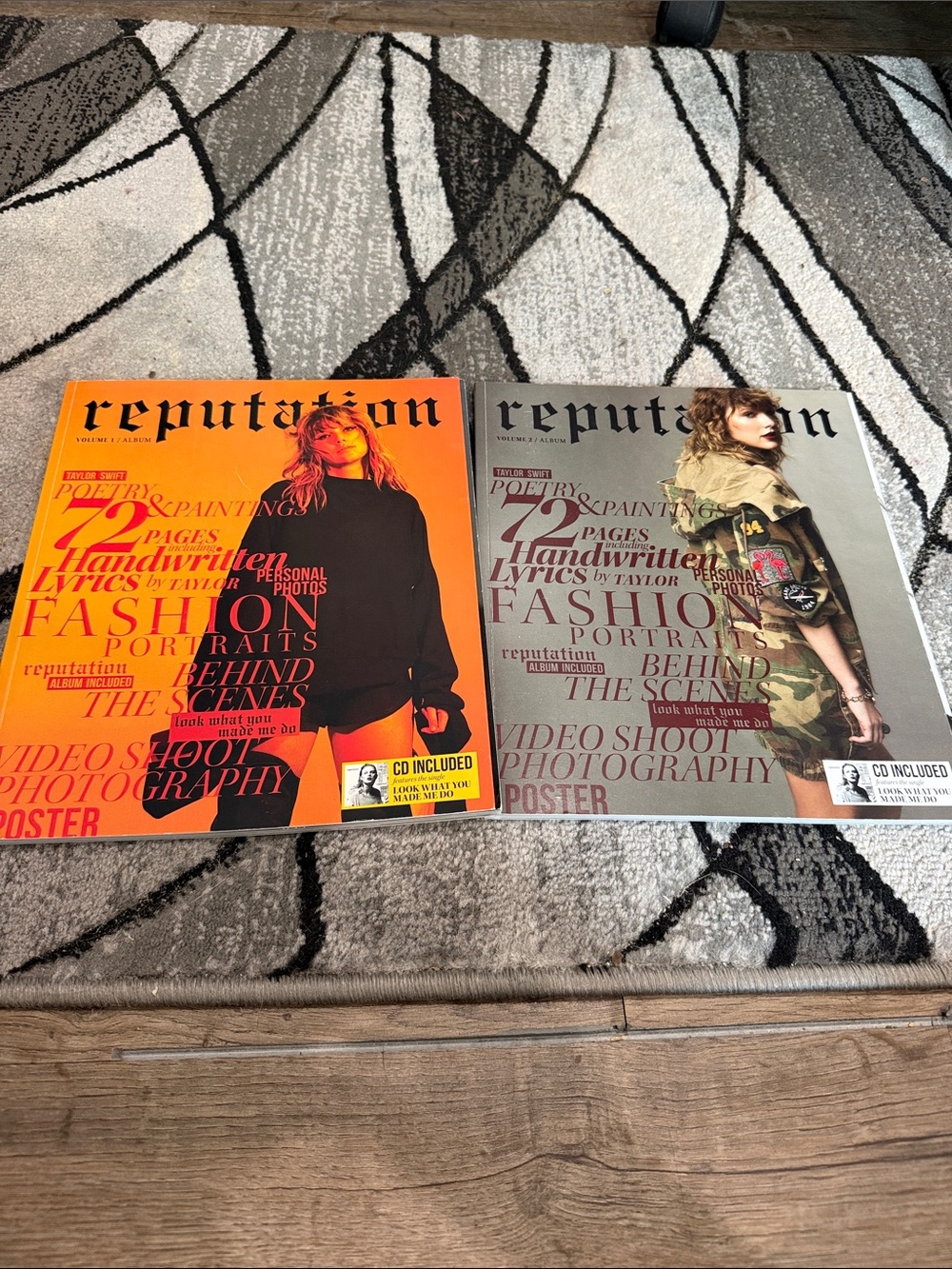 Reputation Volume 1 and 2 Magazines